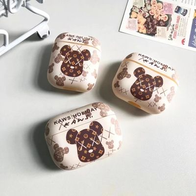 قاب محافظ OEM AirPods Pro قاب محافظ نفیس AirPod 3 سیلیکونی ضد آلودگی