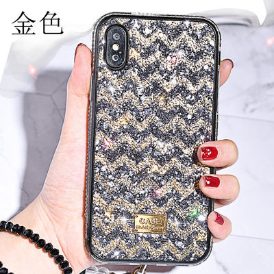 Bling Glitter آفتابگردان مروارید الماس کیف تلفن برای آیفون 14 13 پرو Xs Max 12 11 XR نرم TP