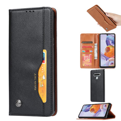 قاب گوشی تلفن همراه ال‌جی ضد ضربه Tpu Leather Exquisite OEM Customized