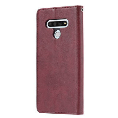 قاب گوشی تلفن همراه ال‌جی ضد ضربه Tpu Leather Exquisite OEM Customized