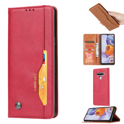 قاب گوشی تلفن همراه ال‌جی ضد ضربه Tpu Leather Exquisite OEM Customized