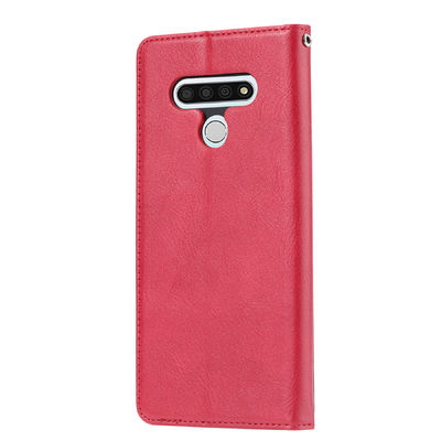 قاب گوشی تلفن همراه ال‌جی ضد ضربه Tpu Leather Exquisite OEM Customized