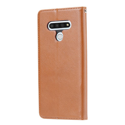 قاب گوشی تلفن همراه ال‌جی ضد ضربه Tpu Leather Exquisite OEM Customized