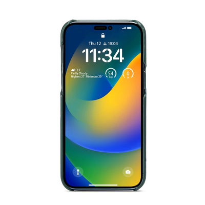 قاب گوشی چرمی بی ضرر قاب گوشی تلفن همراه پوست بره برای آیفون 13 12