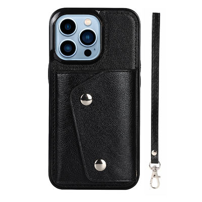 OEM Pu Phone Pouch Case ضد آب قاب گوشی موبایل مغناطیسی