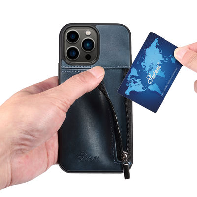 قاب گوشی چرم اصل قاب کیف پول لوکس آیفون مدرن