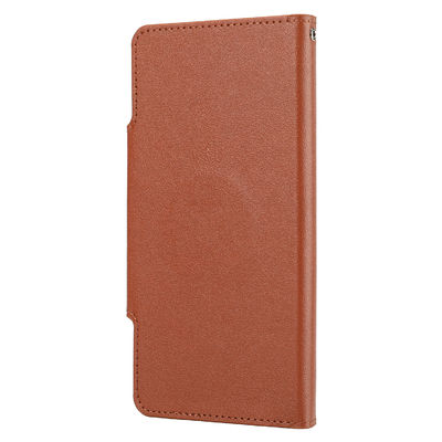 کیف پول OEM / ODM کیف محافظ آیفون Pu Leather اصل اصل