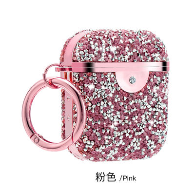 هدفون ضد ضربه / قاب ذخیره سازی گوشی Rhinestone Bling Diamond